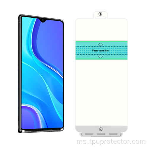 Pelindung Skrin Hydrogel Untuk Redmi Note 9 Pro